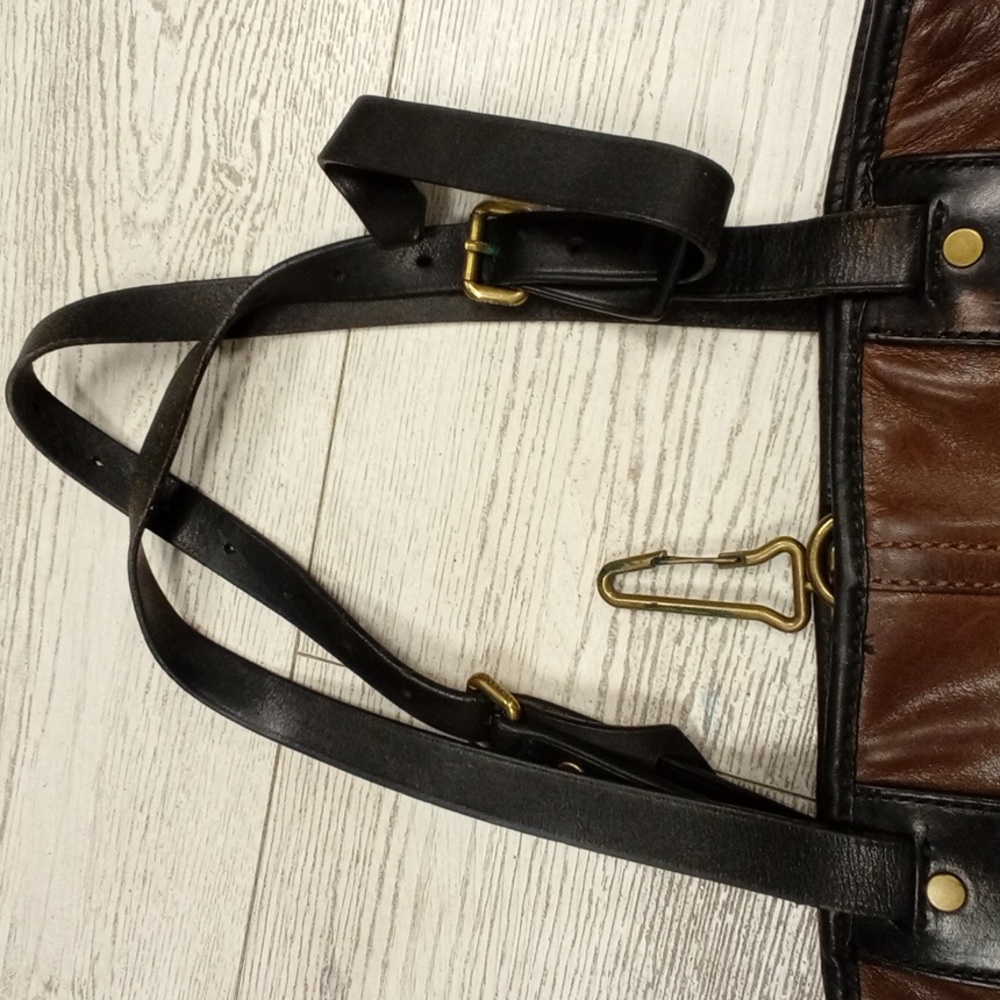 Coach Brown Leather Tote Bag - Picture 7 of 10